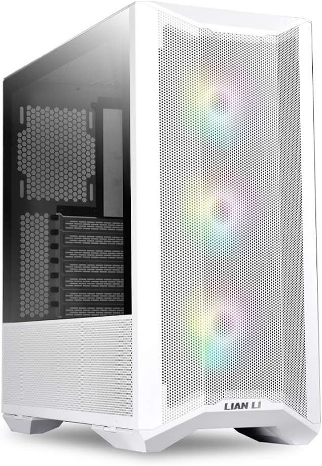 Black Mesh Tempered Glass ATX Case Q76939