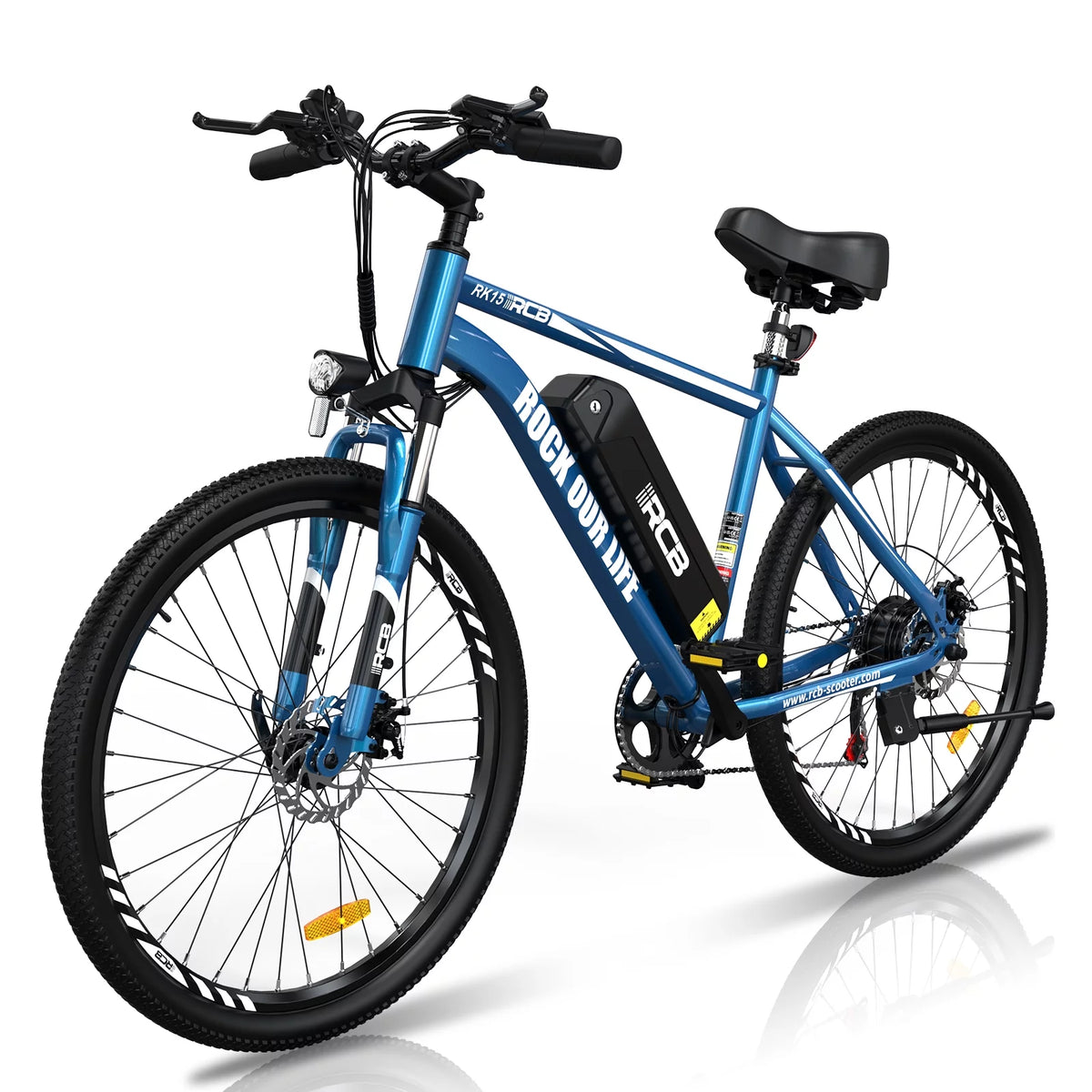 500W 26 Electric Mountain Bike with 36V 12 Ah Removable Lithium-Ion Battery X531482