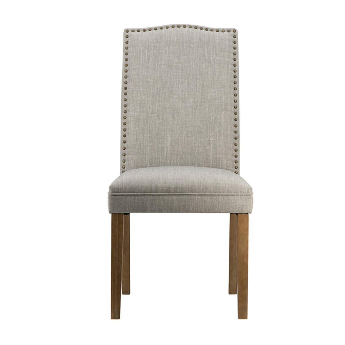 Gray and Brown Wooden Dining Chairs Y7401
