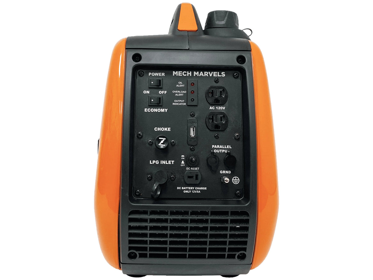2000 Watt Dual Fuel Portable Inverter Generator Y3209