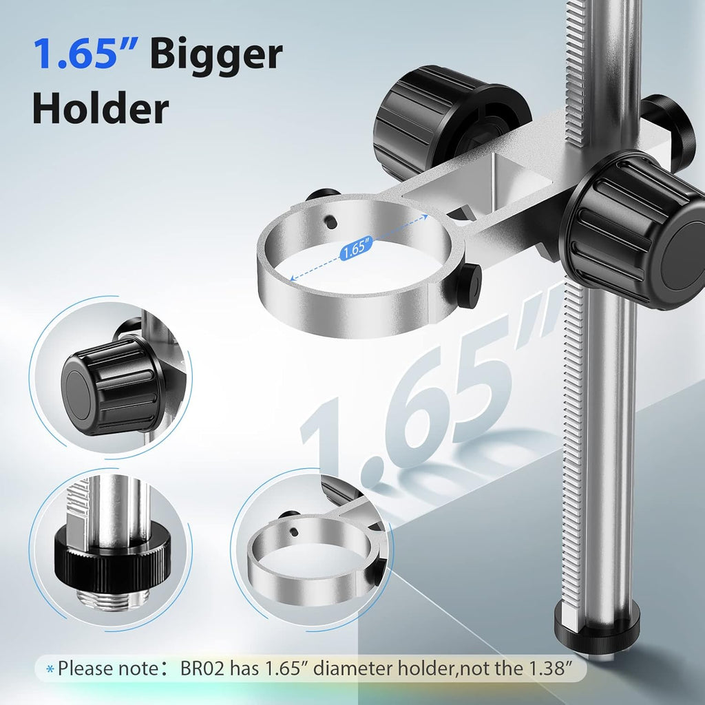 Adjustable Aluminium Alloy Digital Microscope Stand Pack of 2 M765674