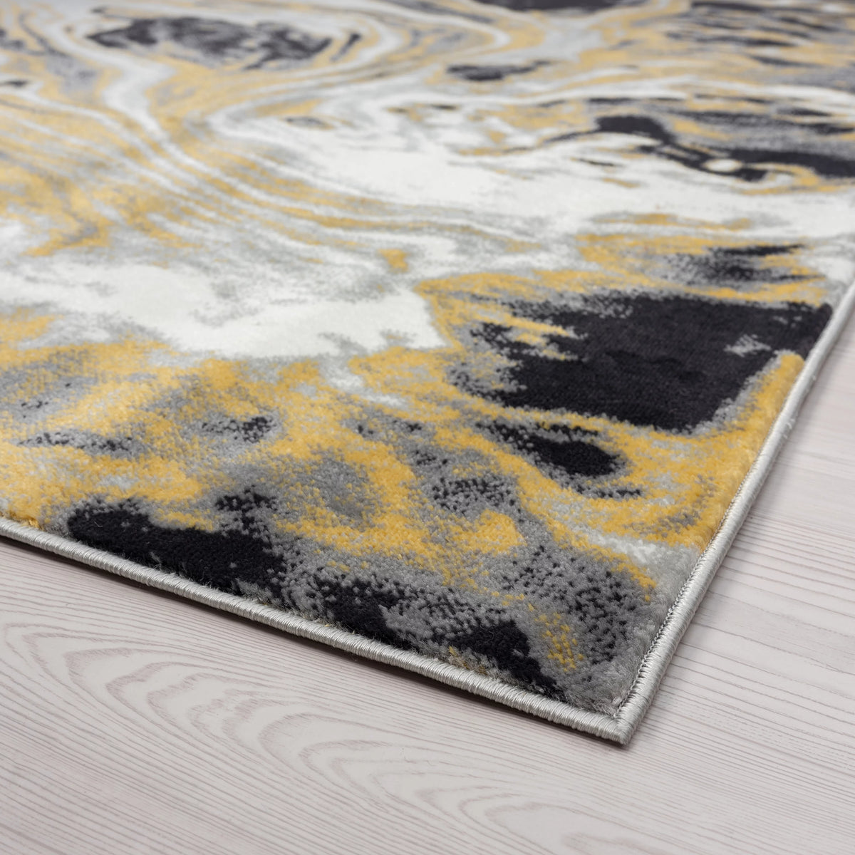 8x10 Yellow Modern Area Rug C891