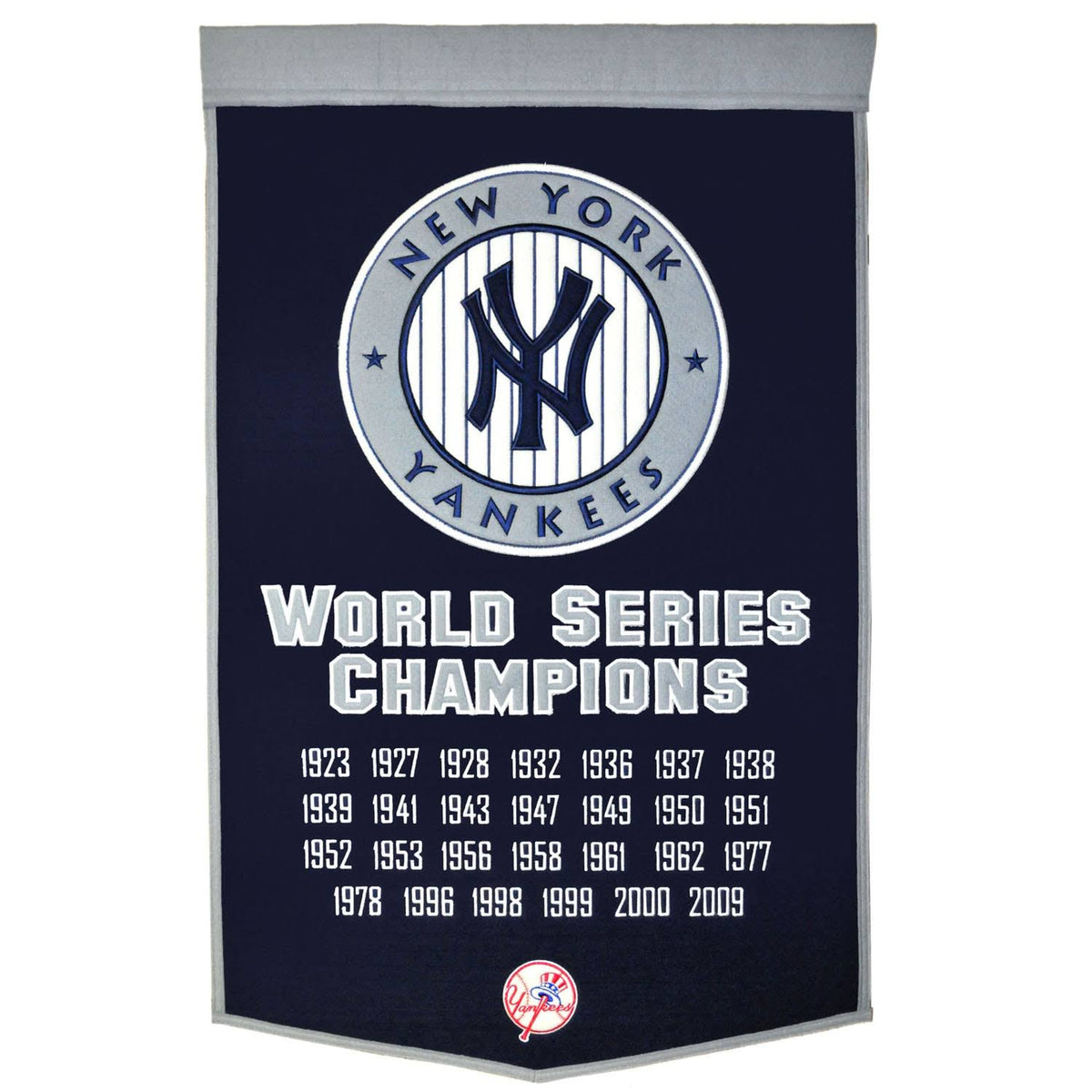 Yankees Wool Banner with Hanging Rod K319