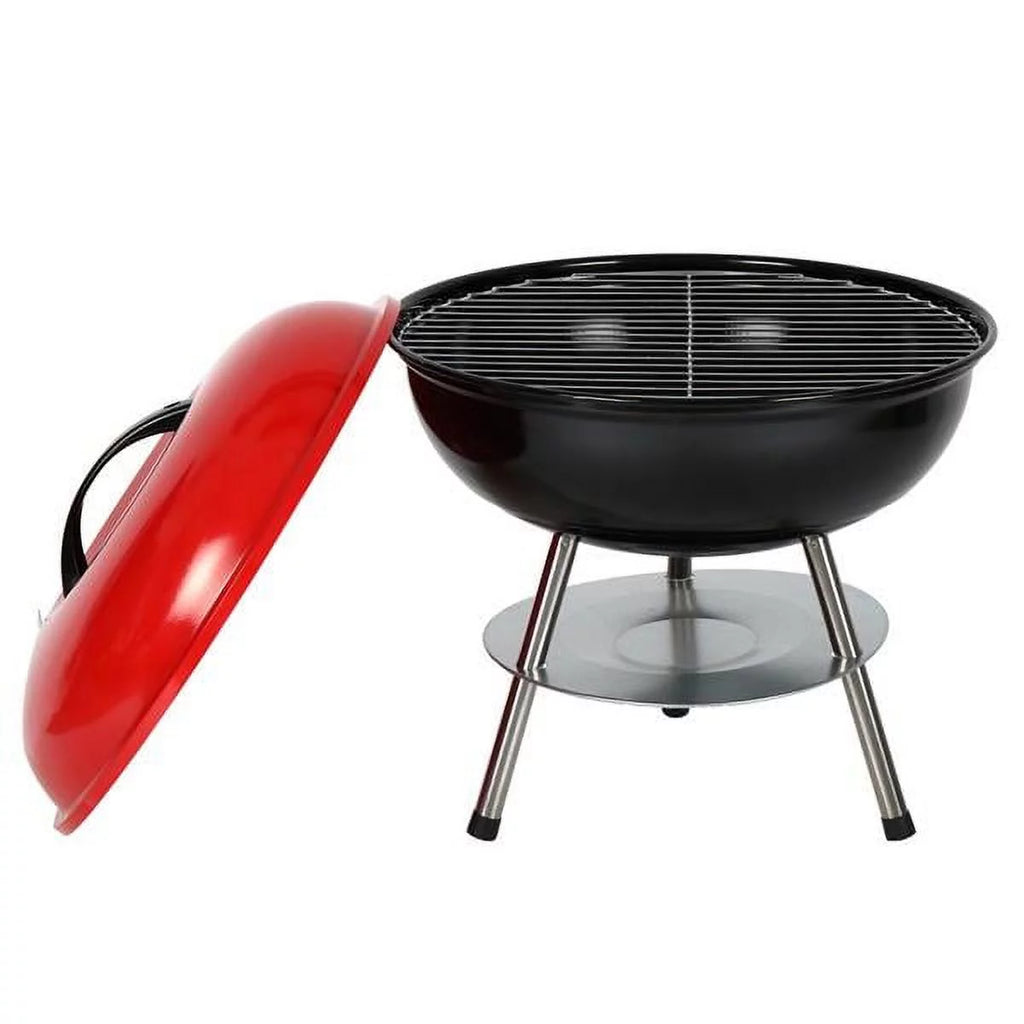 14-Inch Portable Charcoal Grill with Lid H23531
