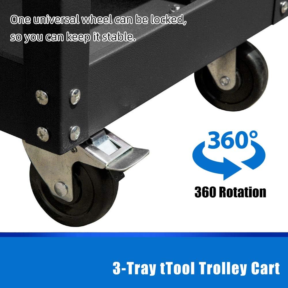 Heavy Duty Rolling Tool Cart with Wheels and Drawers G54542