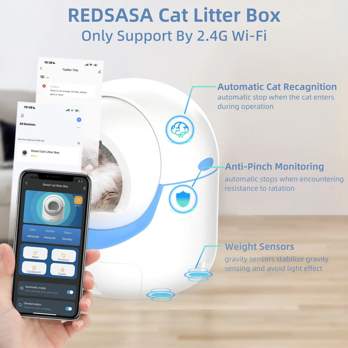 Self Cleaning Litter Box N6812