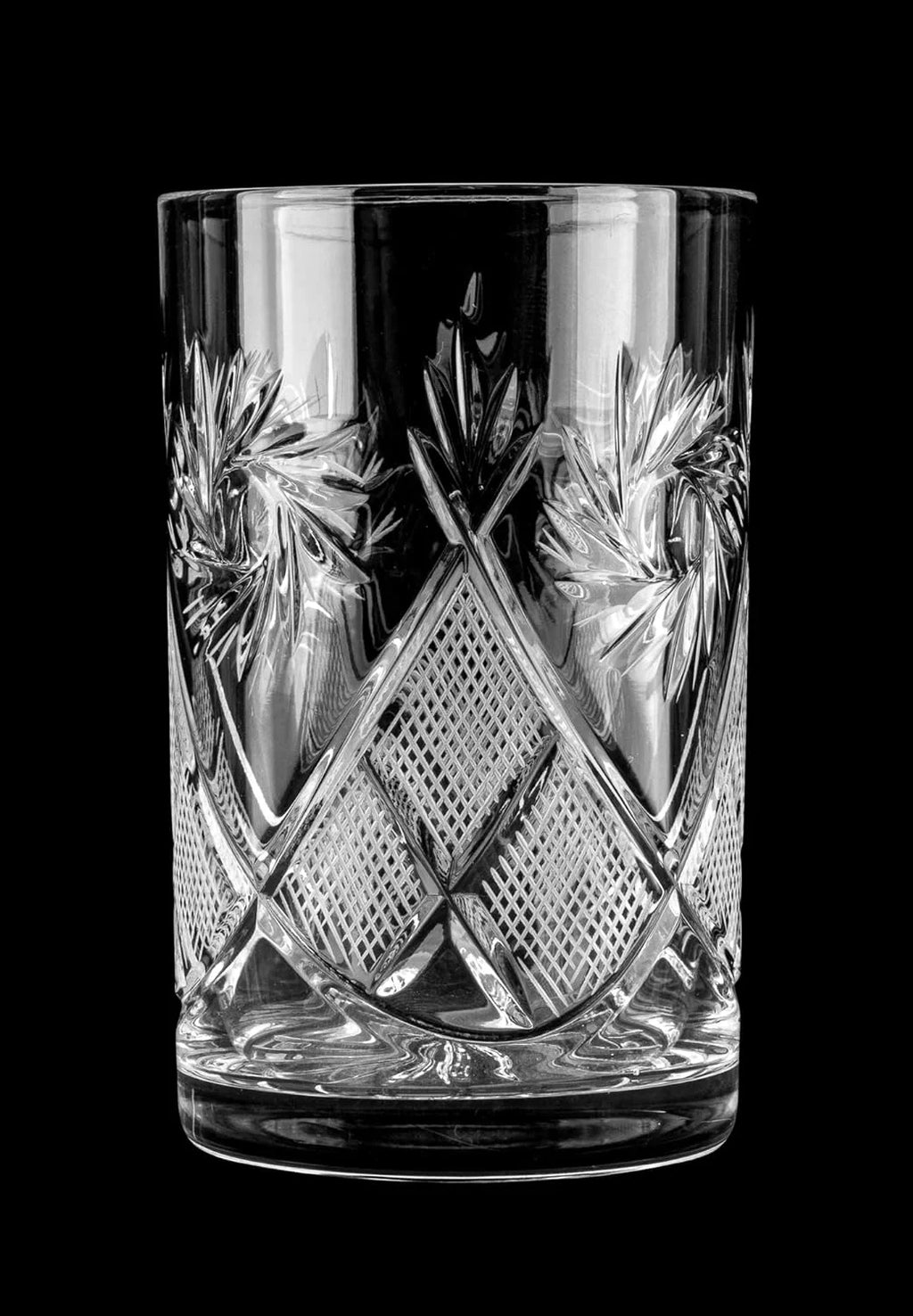 Hand Made Vintage Russian Crystal Beverage Glasses A320234