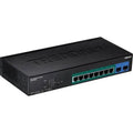 Black Gigabit Ethernet Network Switch T263
