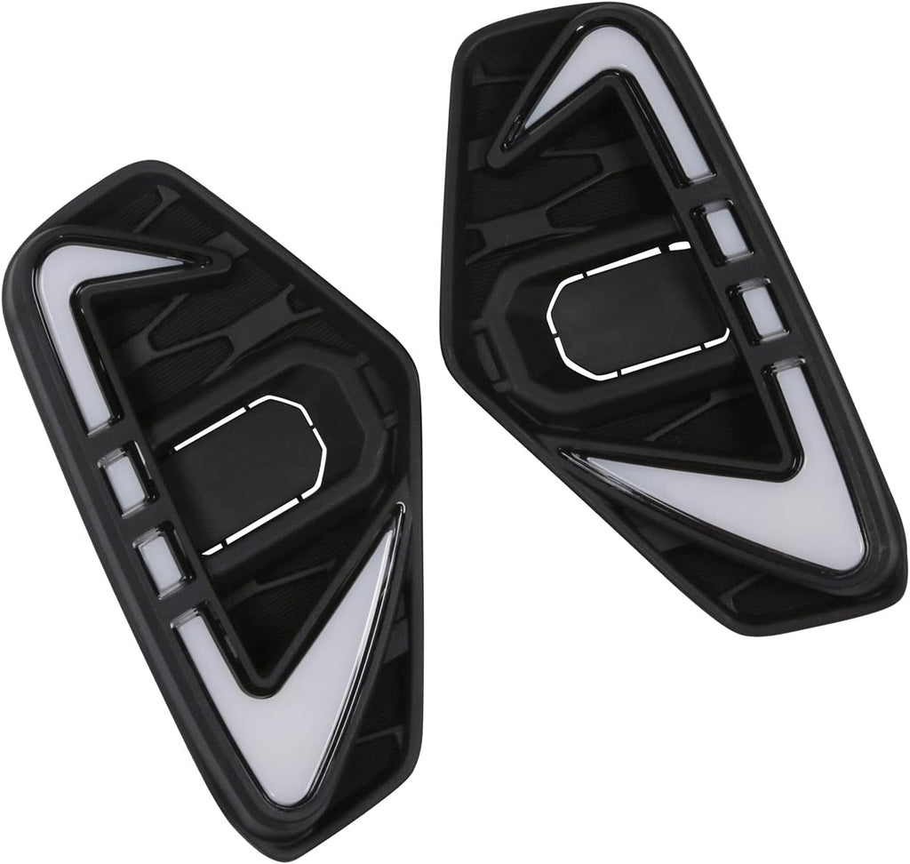 LED Daytime Running Light 2pcs White Yellow Turn Signals R122432