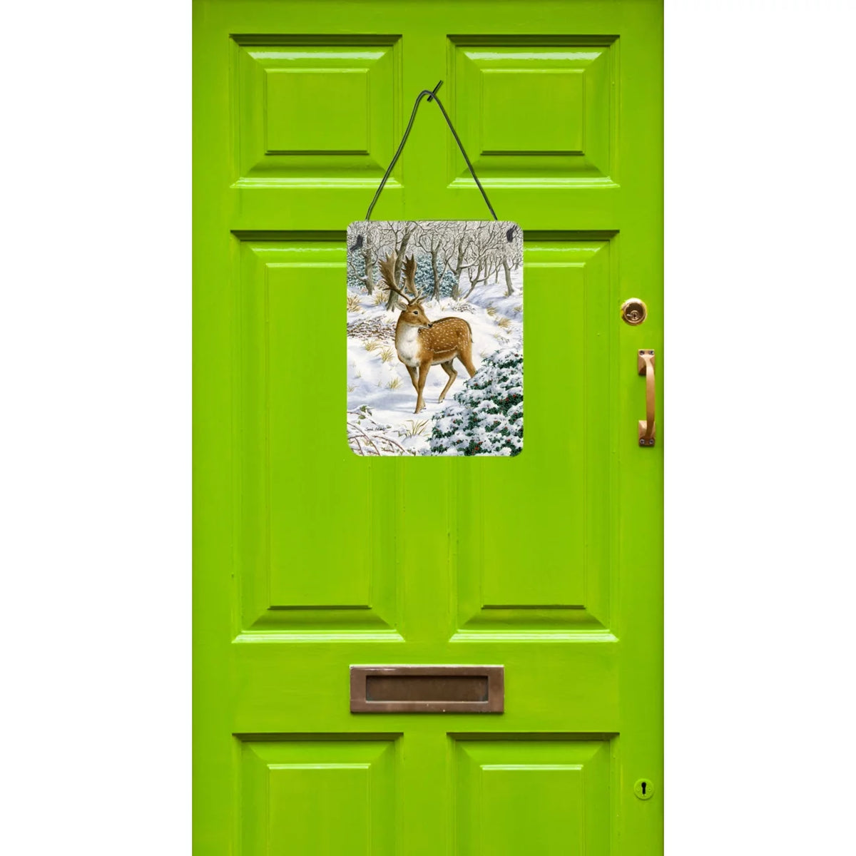 Fallow Buck Deer Wall or Door Hanging Prints 12x16 E40454