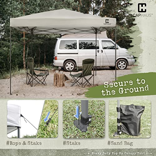 12ft x 12ft White Pop Up Canopy Tent with Wheeled Carry Bag G3729