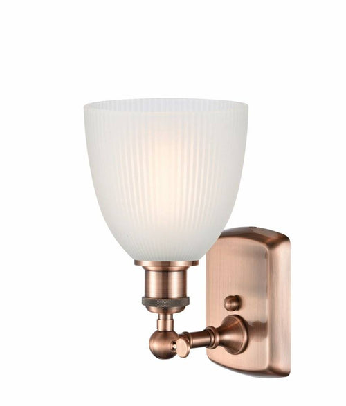 1 Light Polished Nickel Sconce E7049