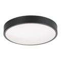 12 inch 44W 2 LED Flush Mount Black O766116