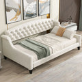Twin Size Tufted Wood Daybed Z982