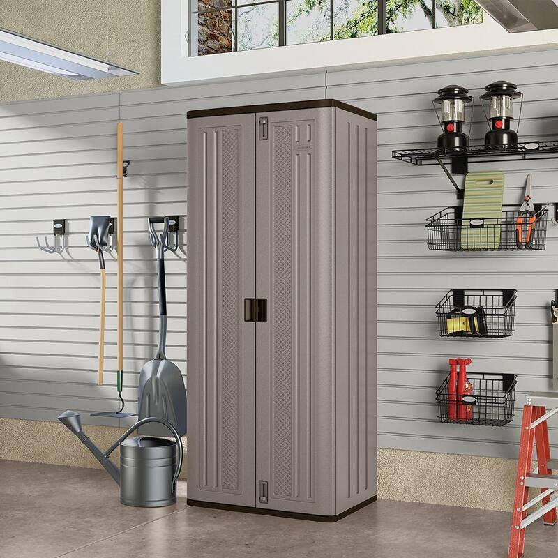 Resin Freestanding Garage Cabinet O407