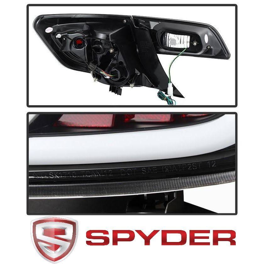 Black LED Tail Lights B7551