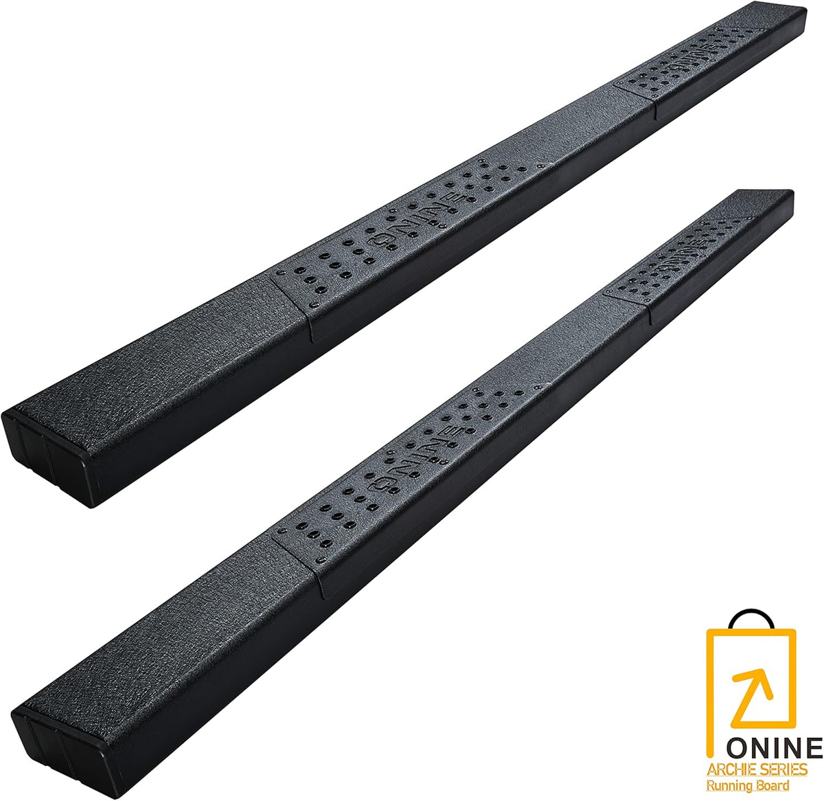 Running Boards Side Step Nerf Bar Texture Black S41253