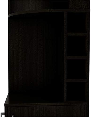 Black Corner Bar Cabinet A9772