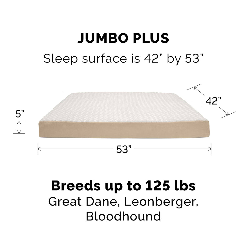 Memory Foam Plush Pet Bed A29922