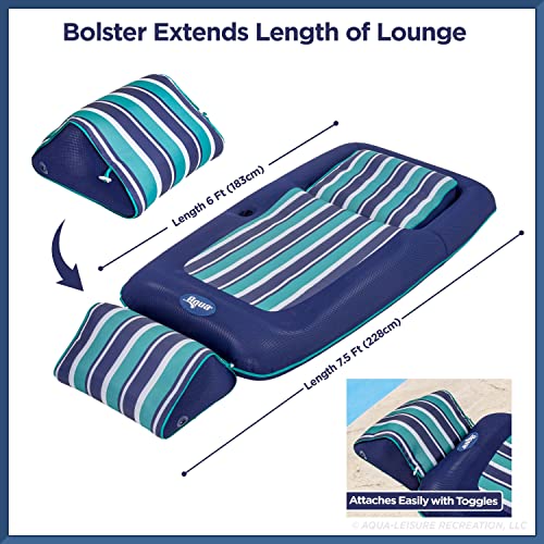 Inflatable Pool Lounge with Headrest W633