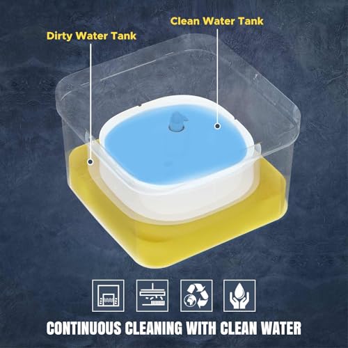 Spin Mop & Bucket Set with 5 Pads K79881