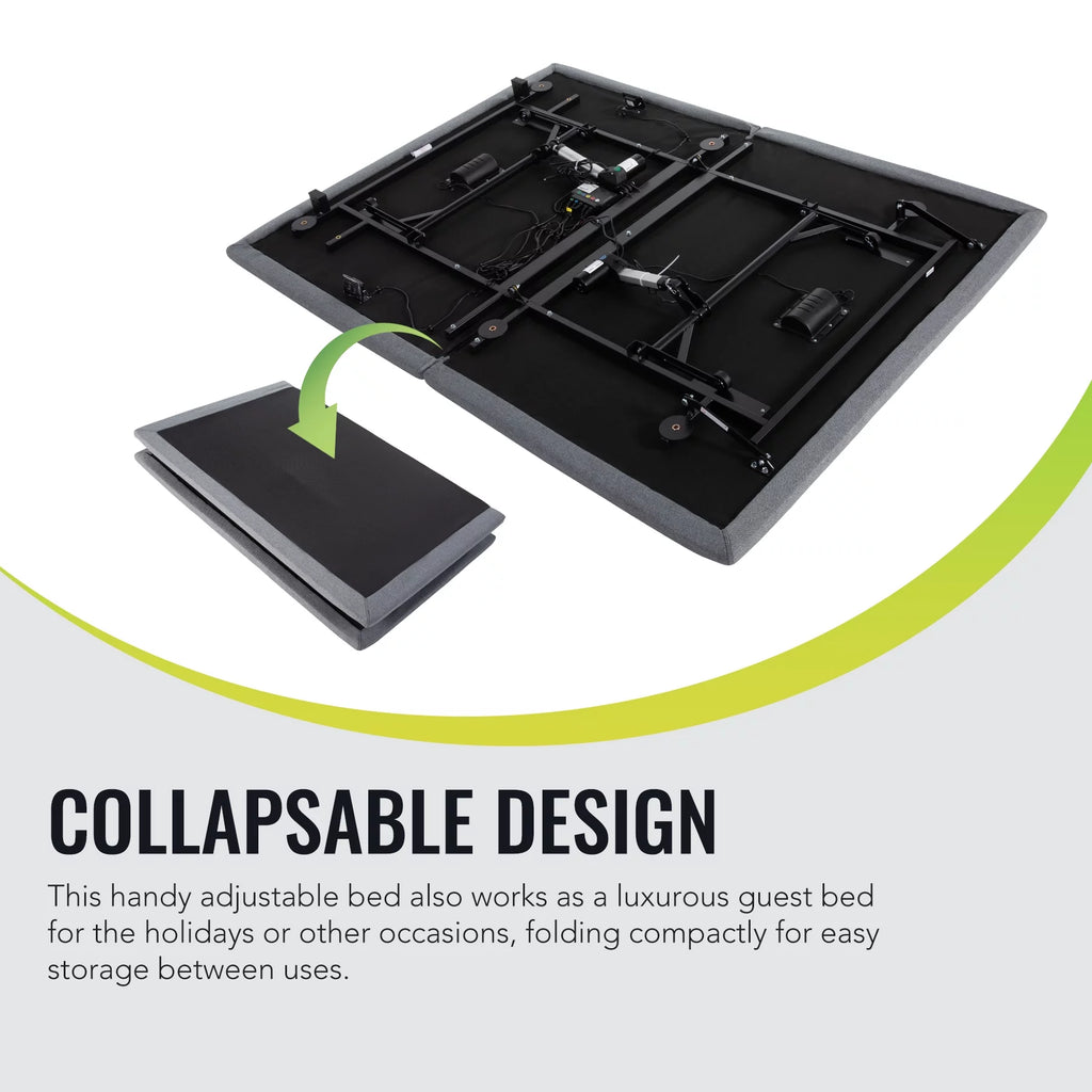 Queen Size Motorized Bed Frame with Remote Control F570