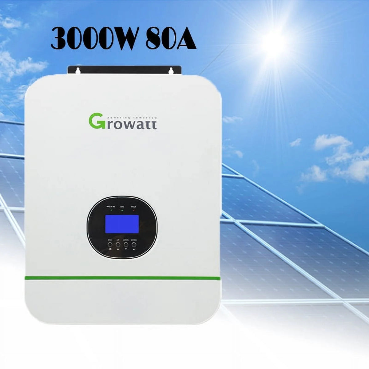 3000W Split Phase Solar Inverter 48V Pure Sine Wave MPPT 80A U920