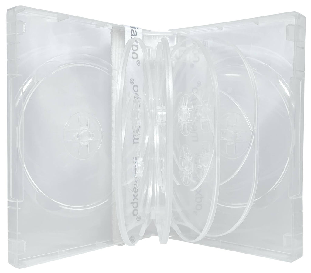 100 Clear 10 Disc DVD Cases G28555