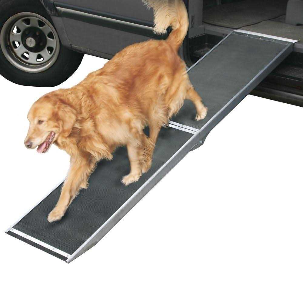 8 ft. Lightweight Portable Folding Aluminum Pet Ramp D9919