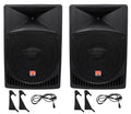 15" Powered Active 2-Way DJ PA Speakers N435