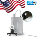 Silver Portable Head Light Lamp 1W LED G8783