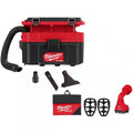 Cordless 2.5 Gal Wet/Dry Vacuum with Swiveling Palm Brush Tool H9913