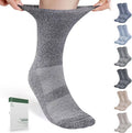 6 Pairs Non Binding Seamless Toe Diabetic Socks H353568
