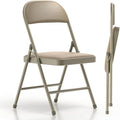 4 Pack Black Padded Folding Chairs O5837