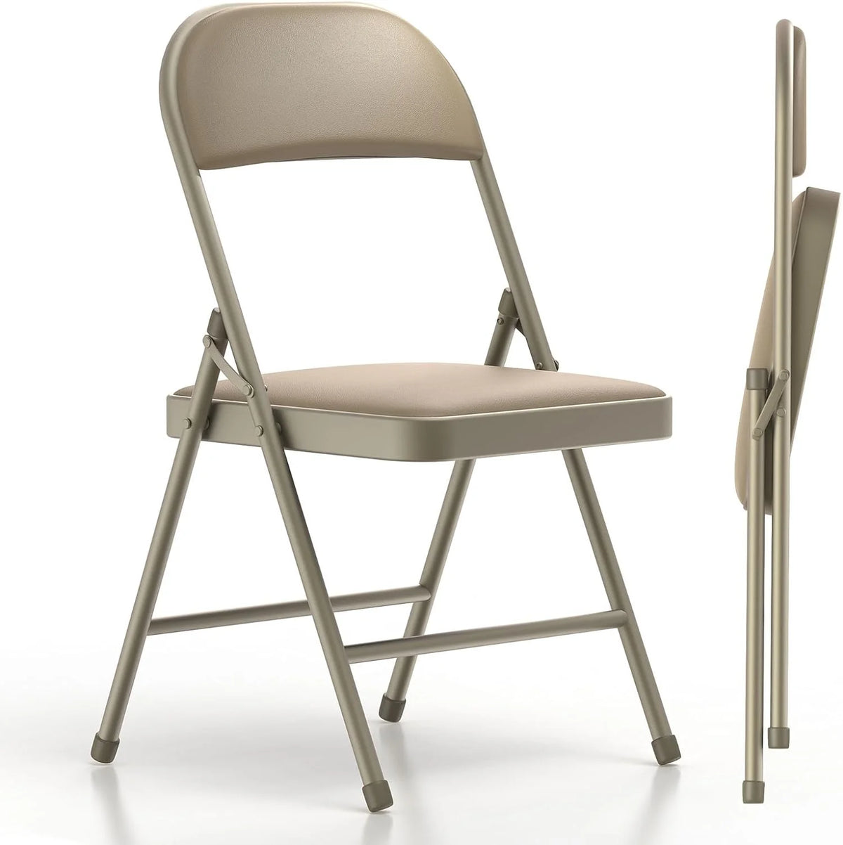 4 Pack Black Padded Folding Chairs O5837