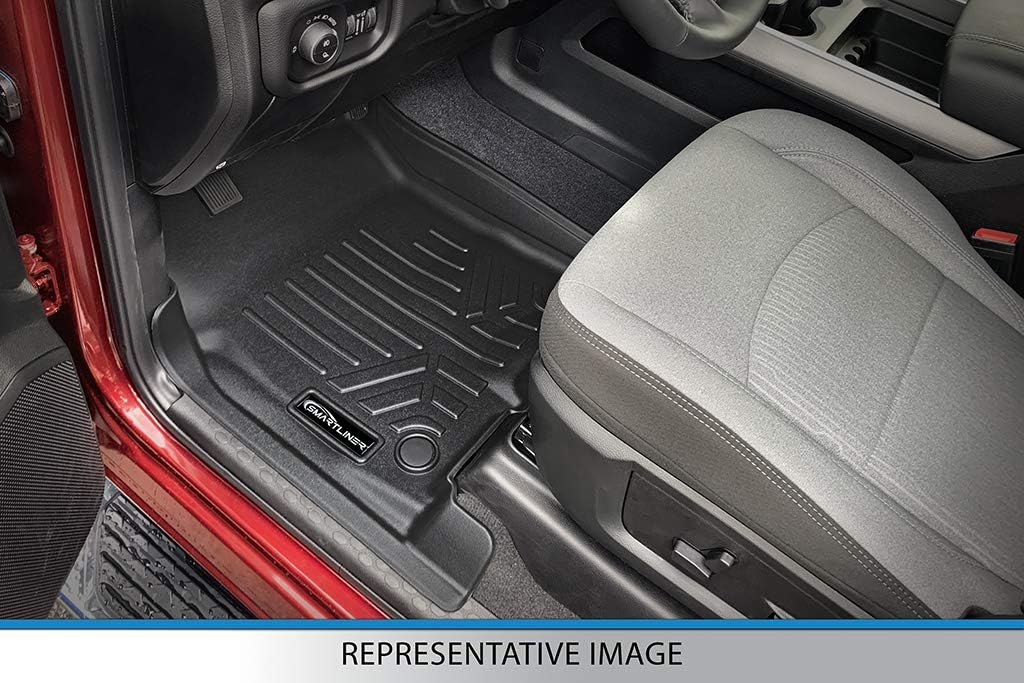 Custom Fit Floor Mats 3 Row Liner Set Black K491