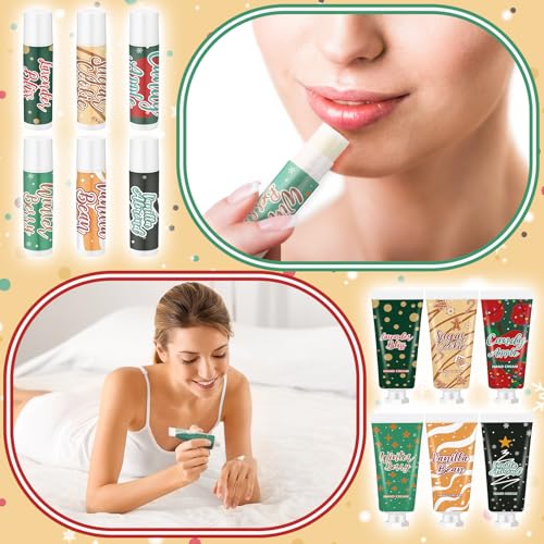 Christmas Hand Cream and Lip Balm Gift Set 48pcs Z30731