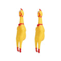 2 Pack Large Rubber Chicken Toy 12 inch I63856