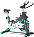 Indoor Cycling Bike with Adjustable Resistance and LCD Monitor W6761