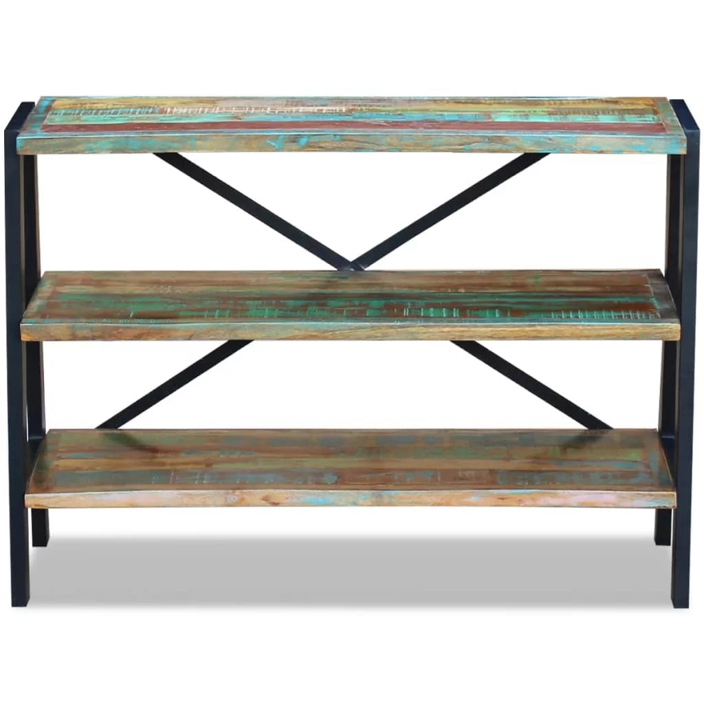 Sideboard 3 Shelves Solid Reclaimed Wood O533