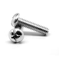 5/16 inch-18 x 5 inch Coarse Thread Machine Screw Round Head Low Carbon Steel Zinc Plated U7978