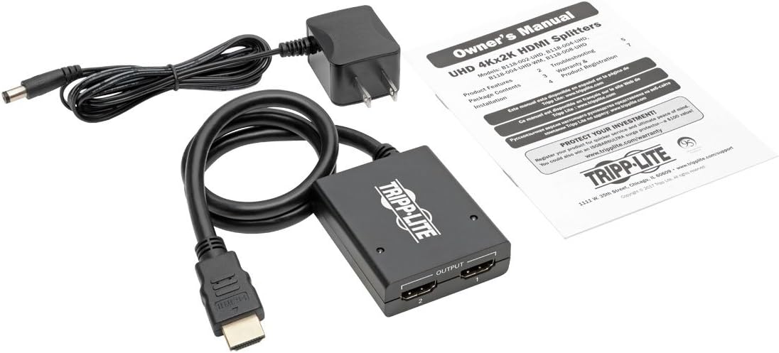 HDMI Splitter 2 Port 4K 30 Hz S5762