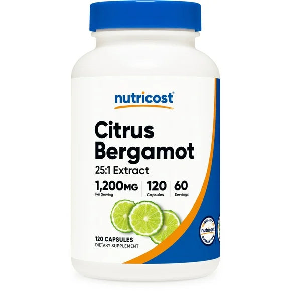 Citrus Bergamot Capsules 120 Capsules 1,200 Mg R8582