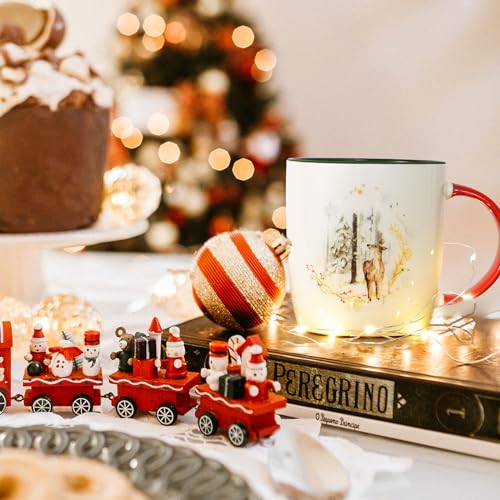 Christmas Mugs Set of 4 11Oz H90452