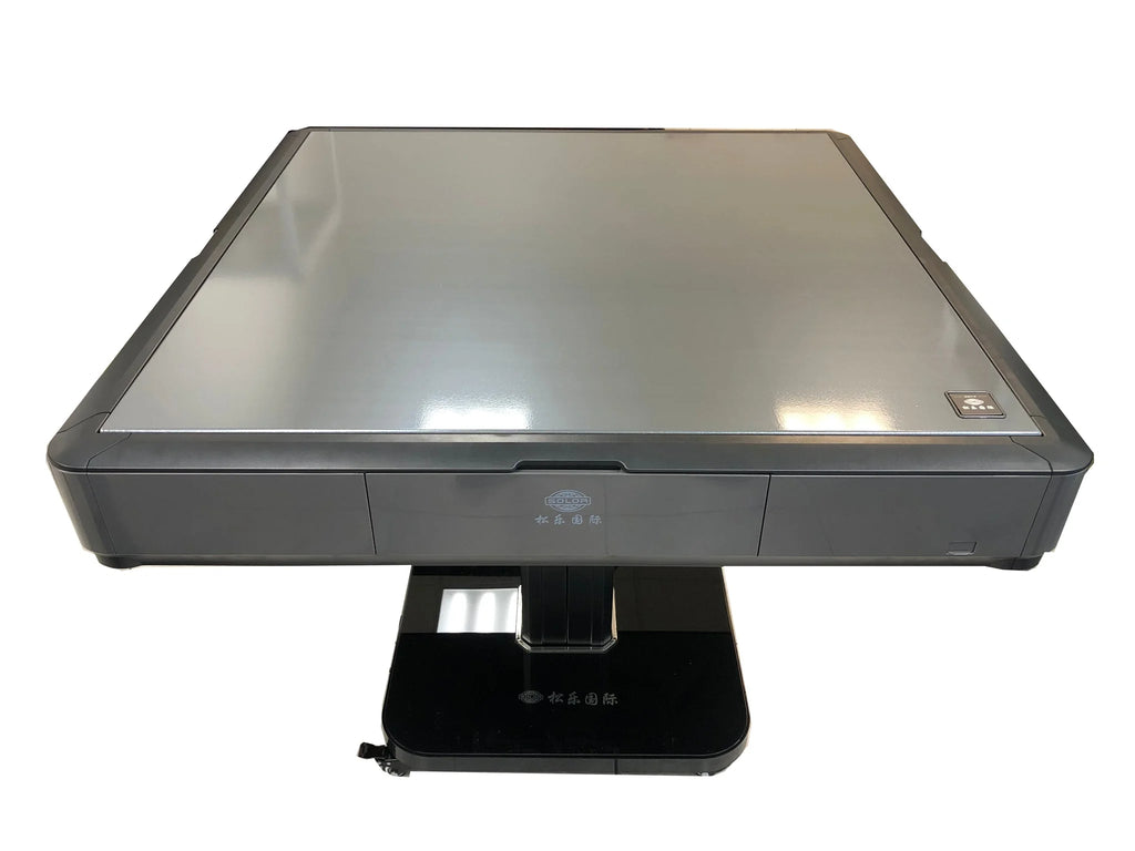 Automatic Mahjong Table Gray Folding with Tiles S51763