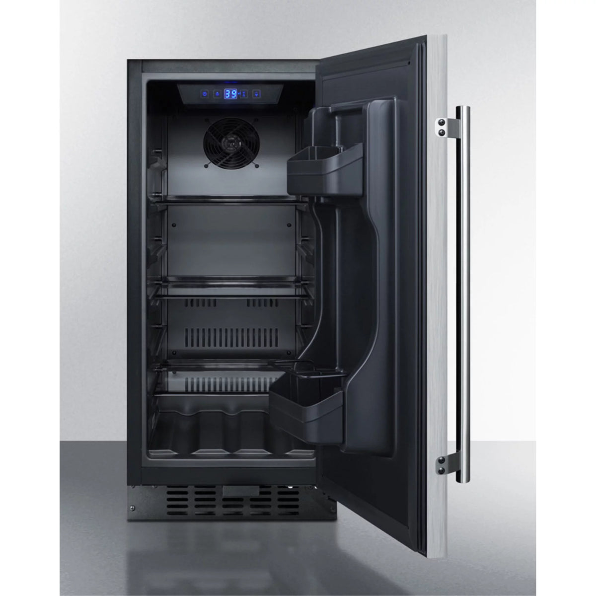 15" Wide ADA Compliant All-Refrigerator with Stainless Steel Door G937