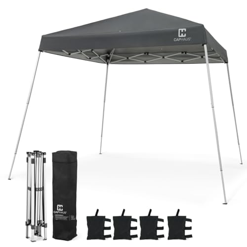 12ft x 12ft White Pop Up Canopy Tent with Wheeled Carry Bag G3729