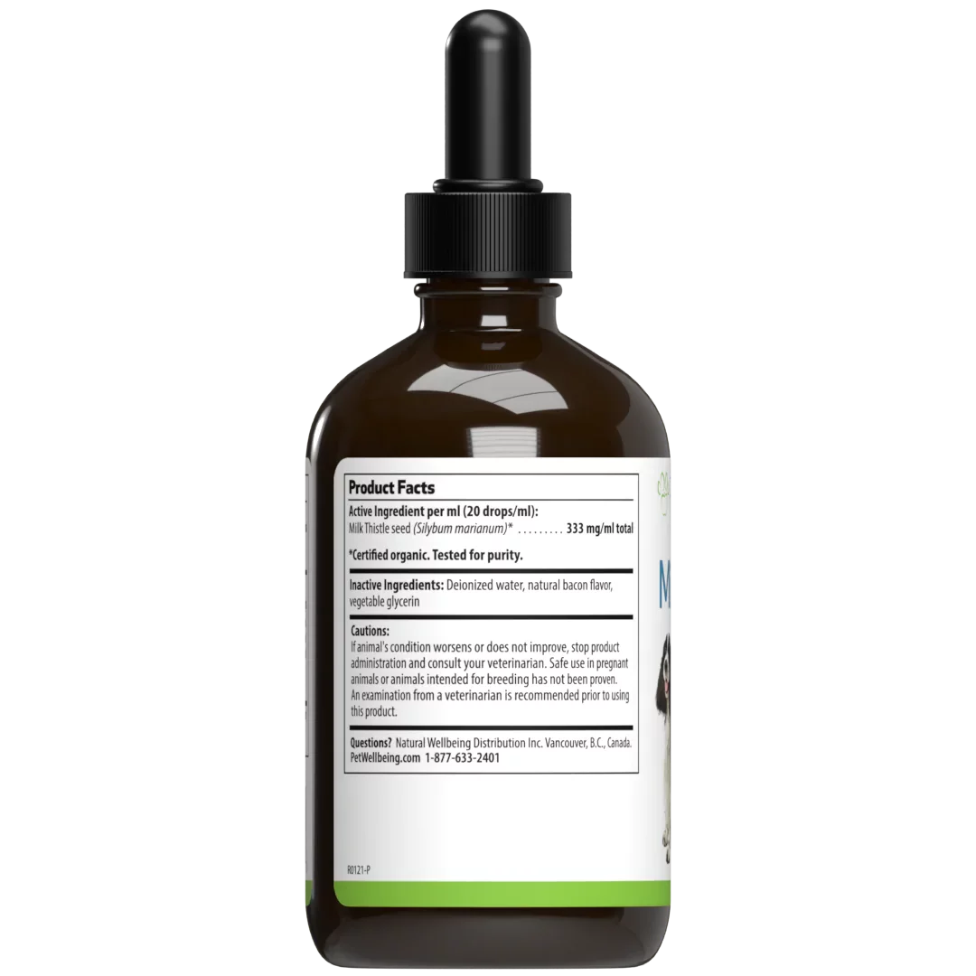 Milk Thistle for Dogs 4oz (118ml) M5704