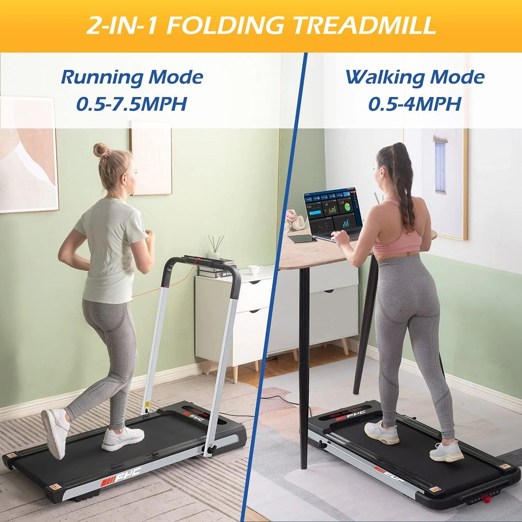 2 in 1 Foldable Under Desk Treadmill R134