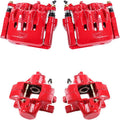 Red Coated Calipers and Hardware Brake Kit L58115